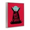 Well This Sucks Vampire Drinking Blood Witty Phrase Framed Giclee Art